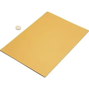 Zlatá magnetická fólie, metalická A4