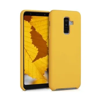Pouzdro na mobilní telefon Pouzdro pro Samsung Galaxy A6+ (2018) - žlutá