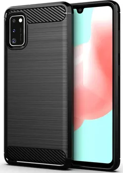Pouzdro na mobilní telefon Beweare Carbon Case pro Samsung Galaxy A41 černý