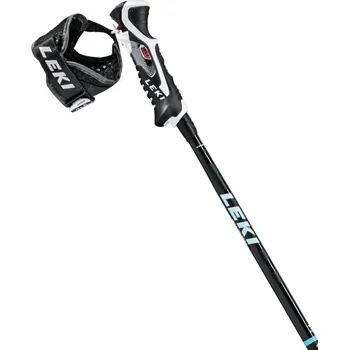 Sjezdová hůlka Leki Artena Airfoil 3D, black-dark turquoise-white 120