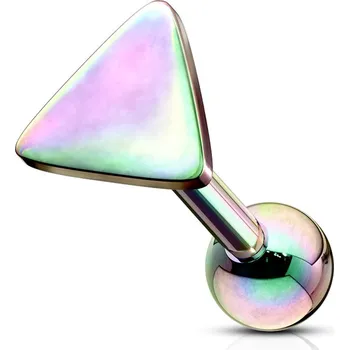 Piercing Šperky4U Cartilage piercing do ucha trojúhelník - CP1054-W