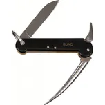 FOX OUTDOOR Nůž zavírací BW MARINE/MECHANIK s bodcem ČERNÝ repro