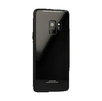 Pouzdro na mobilní telefon Tel1 Pouzdro GLASS Case Xiaomi Redmi 9 černá 027524589