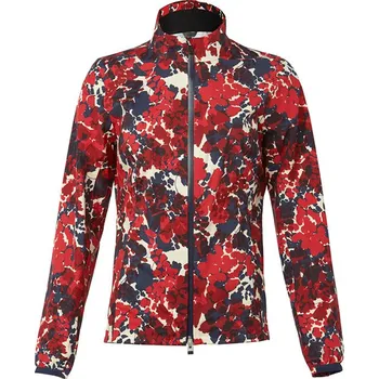 Dámské tričko Kjus Women Dextra 2_5L Printed Jacket S/36, tango red/atlanta blue, dámské
