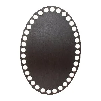 Dno na košík wenge ovál 20x13,5cm