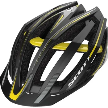 Cyklistická přilba SCOTT Vanish Evo MTB Velikost L (59-61 cm), černá/žlutá barva