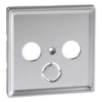 vypínač Schneider Electric Merten kryt televizní zásuvky S-Design alu