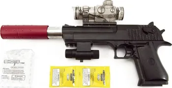 Dětská zbraň Teddies Pistole na vodní kuličky + náboje 9-11 mm