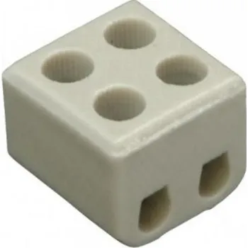 SEZ 6111-06 Spojka svítidlová keramická 2x4mm (SEZ 6111-06)