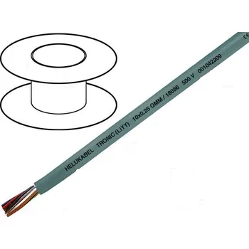 elektrický kabel HELUKABEL Kabel LiYY licna Cu 30x0,5mm2 PVC šedá 500V