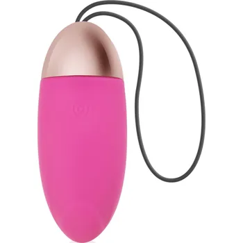 VIBRAČNÍ VAGINÁLNÍ VAJÍČKO SILIKONOVÝ MASAŽÉR - 10 SEX FUNKCÍ - 77333