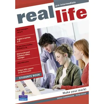 Anglický jazyk Real Life Pre-Intermediate Students´ Book - Sarah Cunningham (2010, brožovaná)