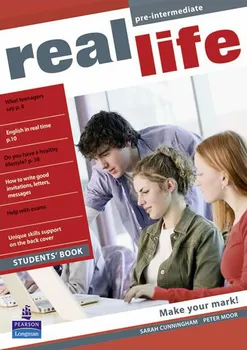 Anglický jazyk Real Life Pre-Intermediate Students´ Book - Sarah Cunningham (2010, brožovaná)