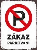 Postershop Zákaz parkování 30 x 40 cm