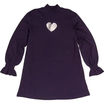 Dívčí oblečení Dívčí šaty WINKIKI WJG82188, vel.128-152 Barva: Modrá tmavě, Velikost: 152