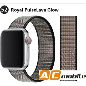 Příslušenství k chytrým hodinkám Nylonový Pásek Pro Apple Watch 38/40/41 Mm Možnosti: Royal Pulselave Glow