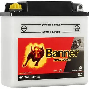 Motobaterie Baterie Banner BIKE BULL CLASSIC 6 Voltů 7 Ah / 00714 / B39-6 (Banner)
