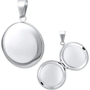 Přívěsek Ocelový medailon kruh otevírací