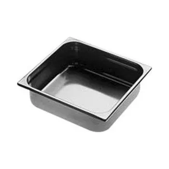 Plech na pečení Gastronádoba nerezová plná GN 1/2 s úchyty 325 x 265 mm, hloubka: 150 mm