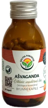 Přírodní produkt Recenze Salvia Paradise Ašvaganda - Vitánie kapsle Bio