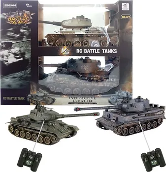 RC model tanku Hm Studio T34 vs Tiger 2 ks