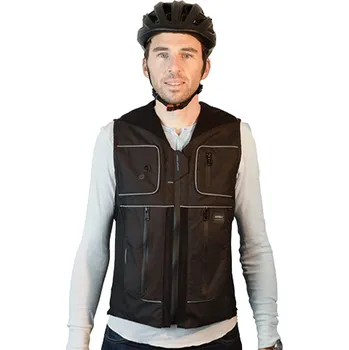 Chránič páteře Helite Airbagová vesta pro cyklisty B'Safe, elektronická černá - L