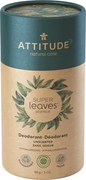 Attitude Super leaves přírodní tuhý deodorant bez vůně 85 g
