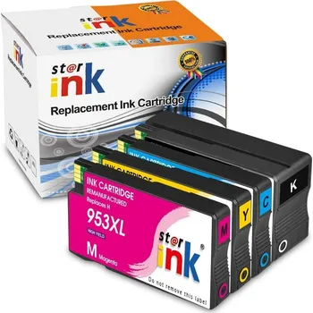 Počítač Starink kompatibilní cartridge HP 953XL, HP 3HZ52AE nový firmware (Multipack)