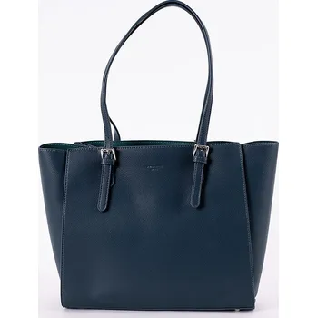 Pětioddílová velká paví zelená kabelka na rameno David Jones 5872, na A4