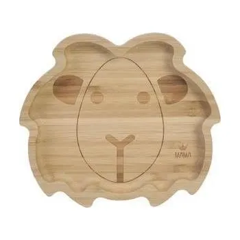 Talíř BAMBAM Bambusový talíř Lev