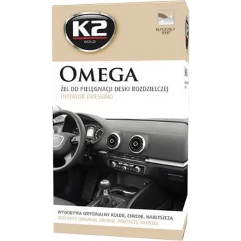 K2 OMEGA - ošetření přístrojové desky, plastů a gumy, 500ml