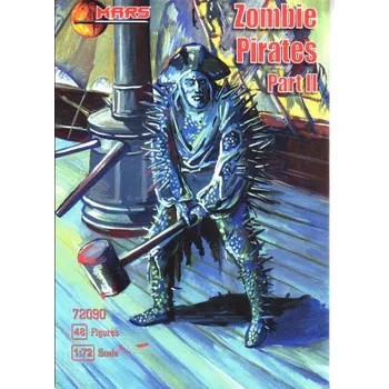 Plastikový model Mars Figures 1/72 Zomby Pirates, part II