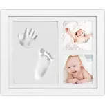 Interbaby Rámeček 26 x 20 cm bílý + 2…