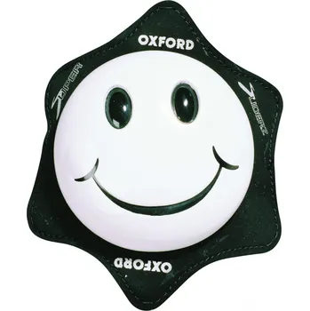 Motocyklový chránič Kolenní slidery OXFORD Smiley bílé
