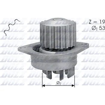 Motor automobilu Vodní čerpadlo, chlazení motoru DOLZ C113
