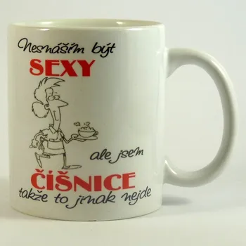 Hrnek sexy číšnice