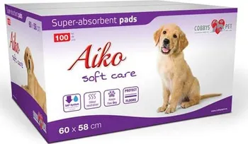 toaleta pro psa Aiko Soft Care 100 ks 60 x 58 cm