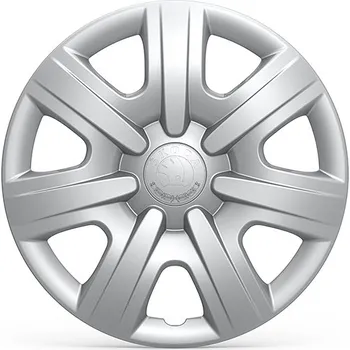 Poklice na kolo Škoda Comoros stříbrná 14