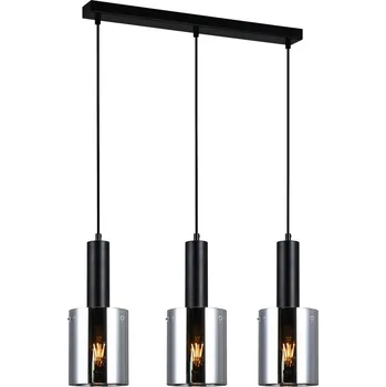 Dětské svítidlo Italux PND-5581-3-BK+SG Sardo | 40W E27 + sada - Trio LED žárovka 2x10W | E27 | 3000K | 806lm