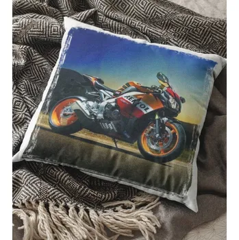 Polštář Polštář Motorka - 29 x 29 cm