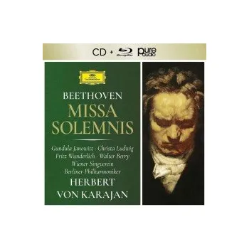 Zahraniční hudba Missa Solemnis / Herbert Von Karajan / CD+Blu-Ray - Beethoven [CD / BRD]