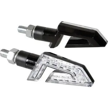 Osvětlení pro motocykl LED moto blinkry Kap černé