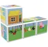 Stavebnice Geomag Geomag MagiCube Peppas House & Garden 4 dílky
