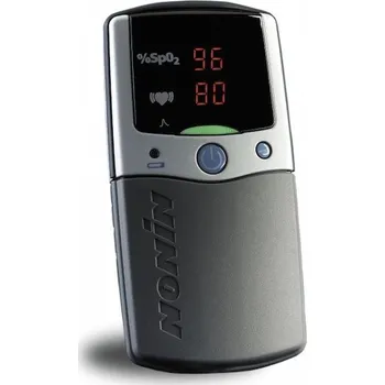 Měřič tělesných funkcí Nonin ruční pulzní oxymetr PalmSat 2500 s pamětí - bez alarmů