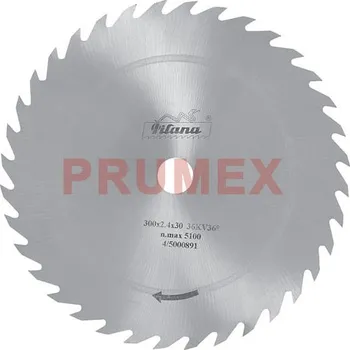 Pilový kotouč Pilový kotouč na dřevo z HSS - 36KV36°, 225311, 400x2,5x30 mm