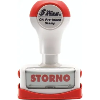 Razítko Hotové předbarvené razítko Shiny NCZ005 s textem STORNO