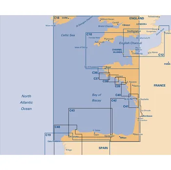 Imray Chart C18 - Western Approaches to the English Channel and Biscay 1 : 1 000 000. - Imray [EN] (2003)