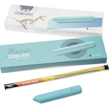 3D pero 3D Simo Basic Slim Blue