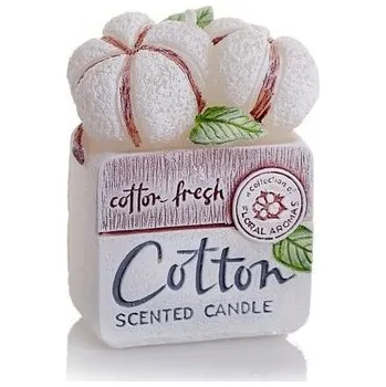 Svíčka Svíčka 3D COTTON 74g (Vonná svíčka chomáč bavlny)