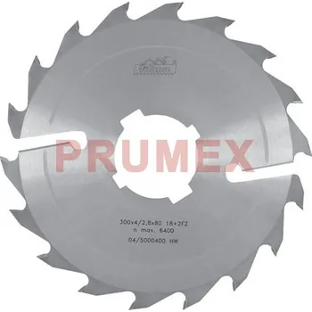 Pilový kotouč Pilový kotouč pro řezání dřeva s SK, rozmítací, 225394, 350x4x80 mm FZ-20+2 Z